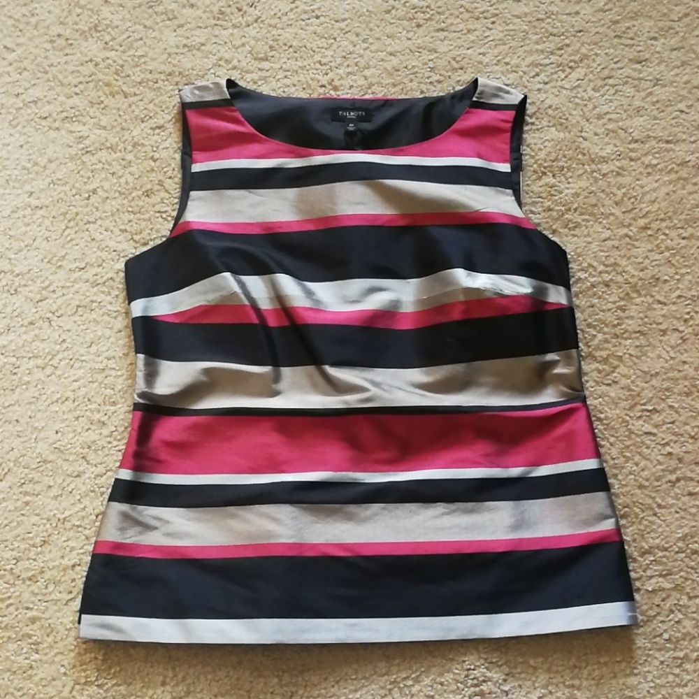 Talbots 4P 100% silk top NWT